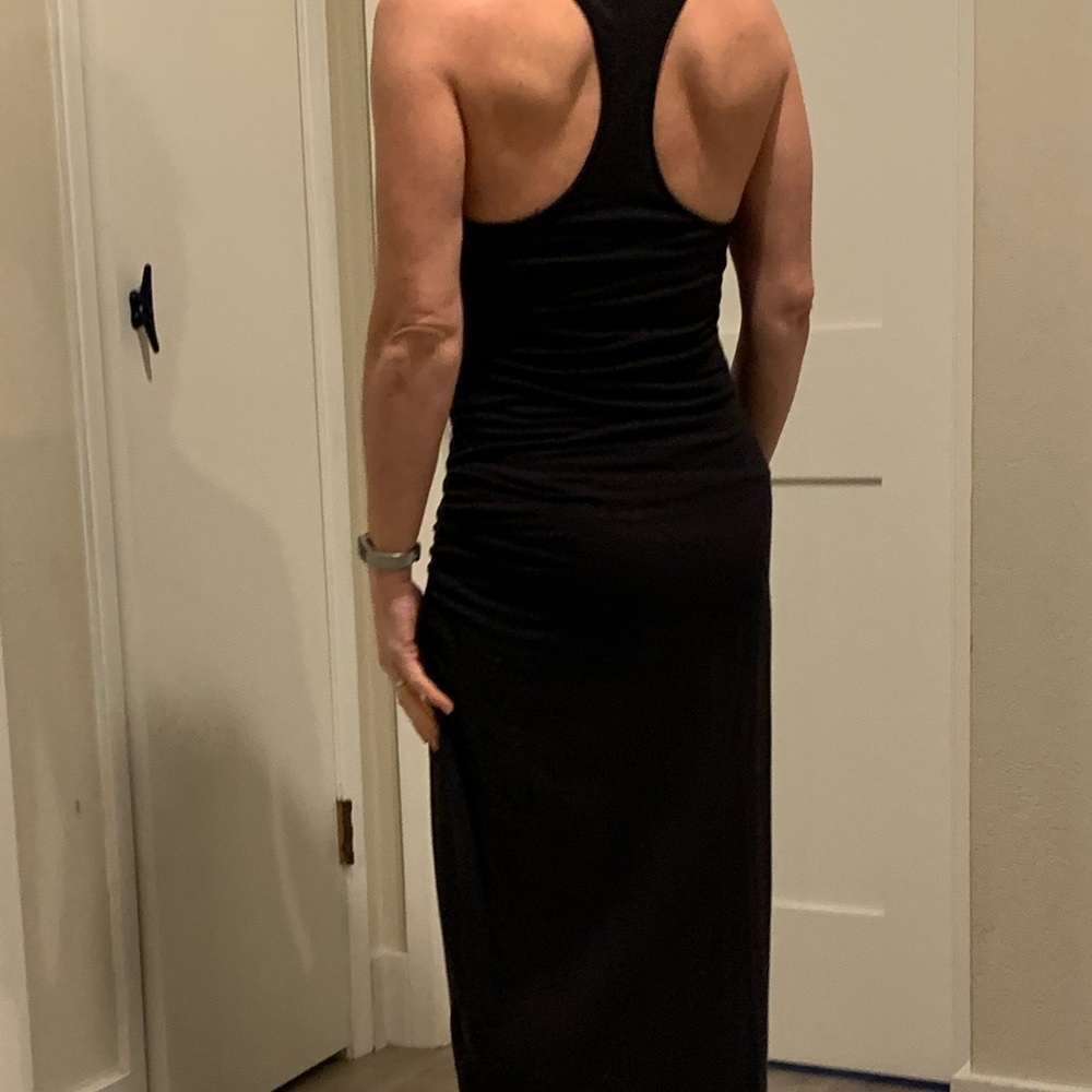 Long, comfortable, light dress